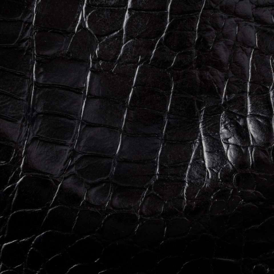 Black leather